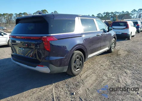 2025 Kia Carnival Mpv Lxs из США, поврежденный, VIN KNDNB5K31S6497581